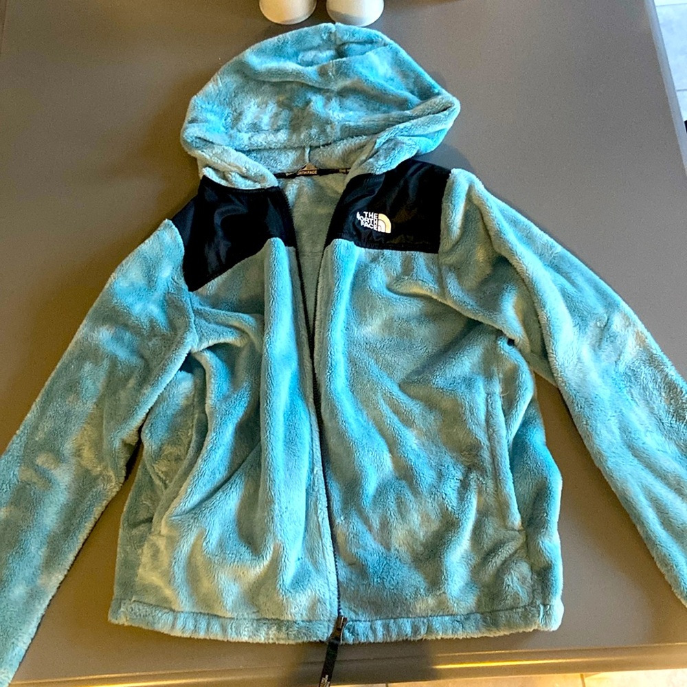 The North Face kids fleece jacket. Size XL